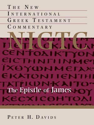 cover image of The Epistle of James